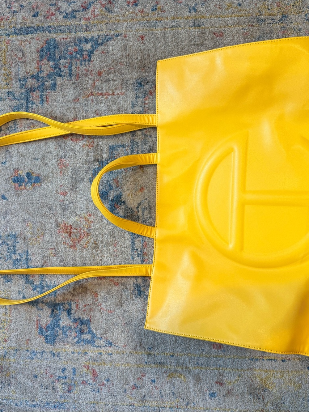 Telfar Yellow Large Tote